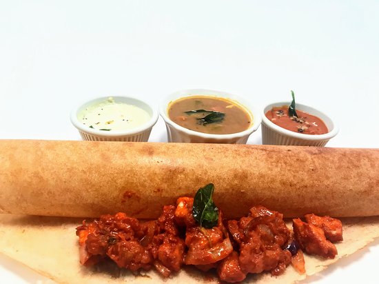 chicken 65 dosa